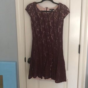 formal floral lacey dress